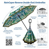 Tiffany Field of Lilies Reverse Umbrella