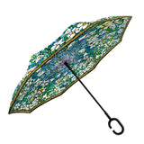 Tiffany Field of Lilies Reverse Umbrella