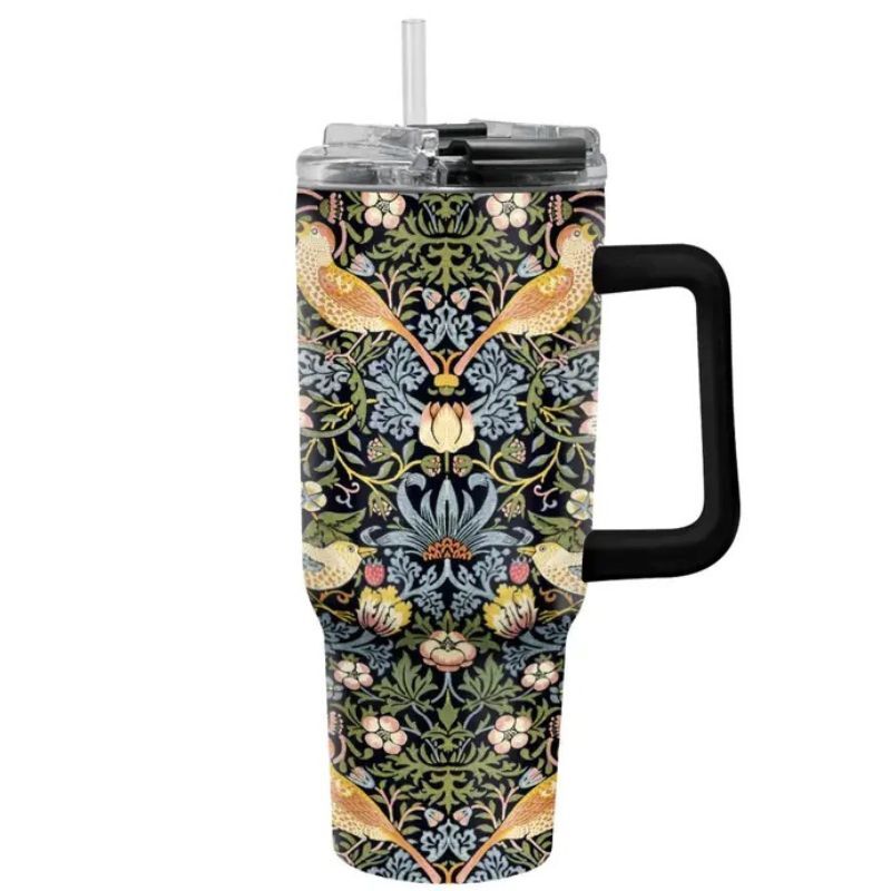 William Morris "Strawberry Thief" Tumbler 30oz