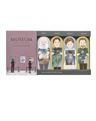 Impressionists Museum Collection Adhesive Page Flags