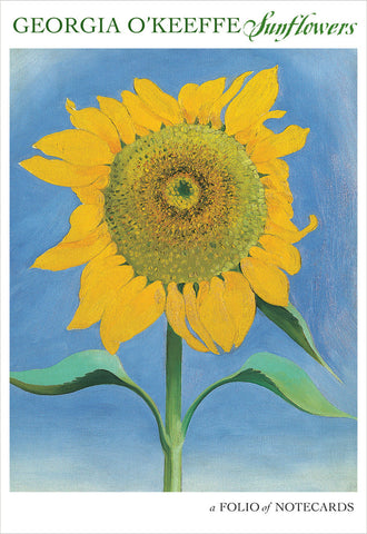 Georgia O'Keeffe: Sunflower Notecard Folio