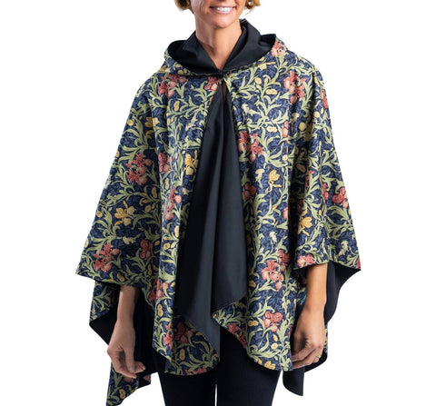 William Morris Golden Flowers Rain & Travel Cape