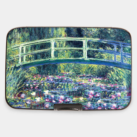 Monet Water Lily Pond & Japanese Bridge | Armored Wallet