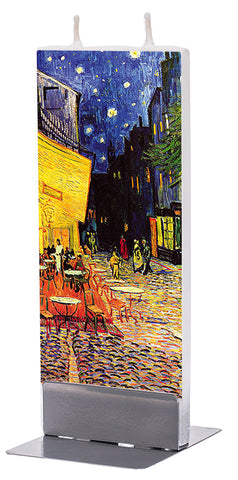 Van Gogh Cafe Terrace - Flat Handmade Candle