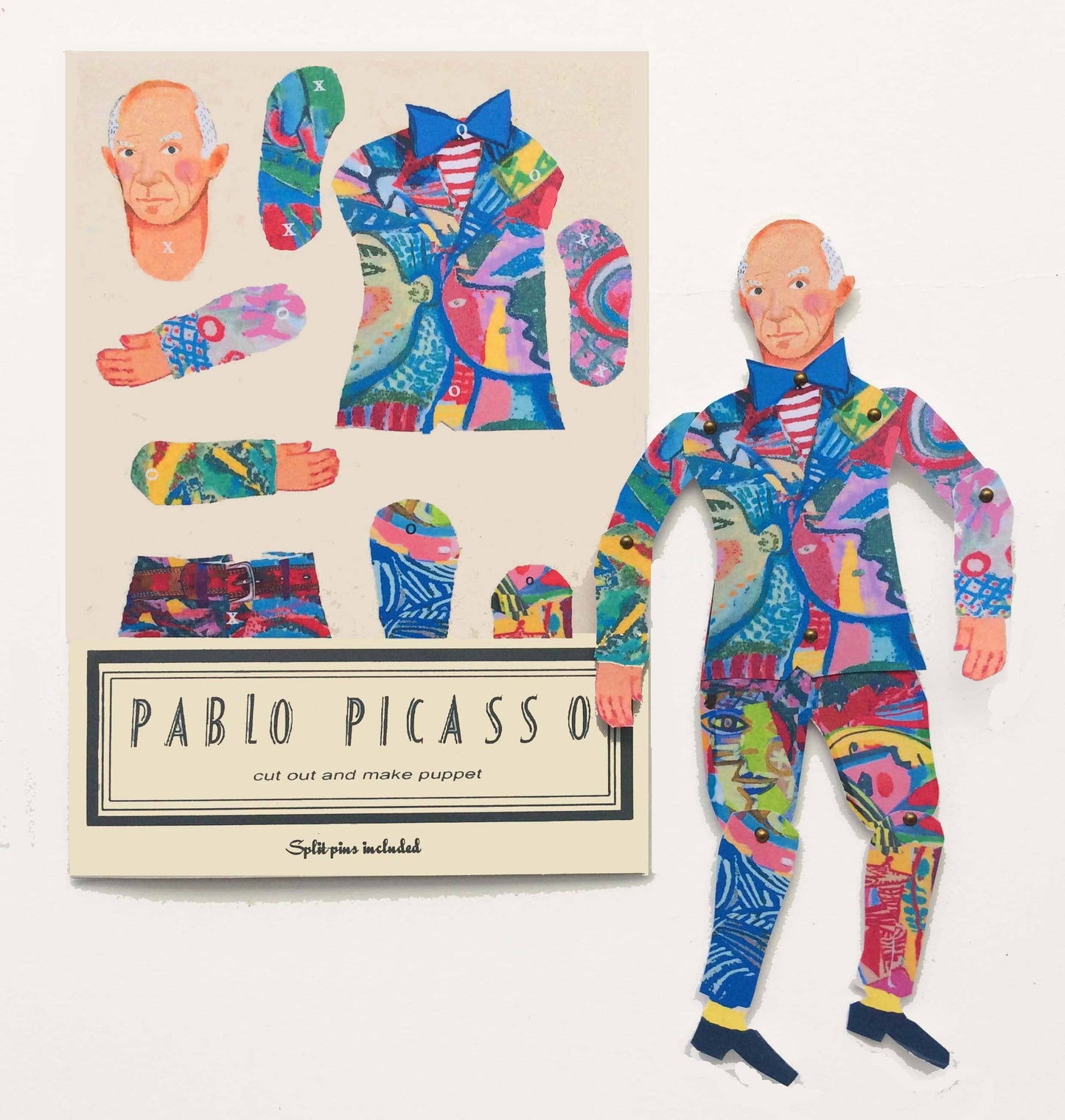 Picasso Cut and Make Paper Puppet