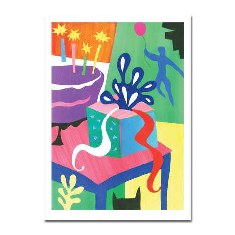 Matisse Cutout Birthday Card