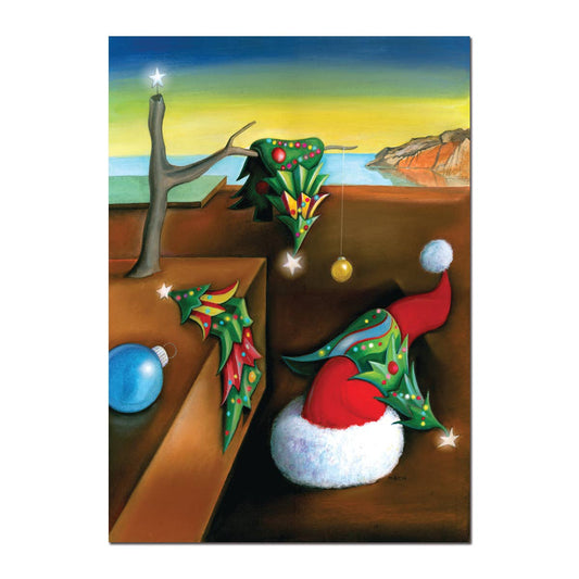 PERSISTENCE MERRY DALI HOLIDAY CARD