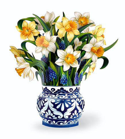 English Daffodils Greeting Card
