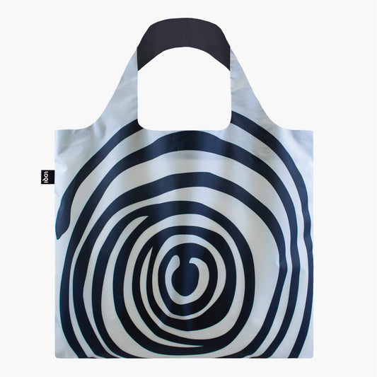 Spirals Black Recycled Bag