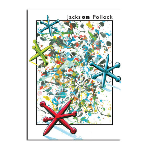 Jacks on Pollock Birthday Card