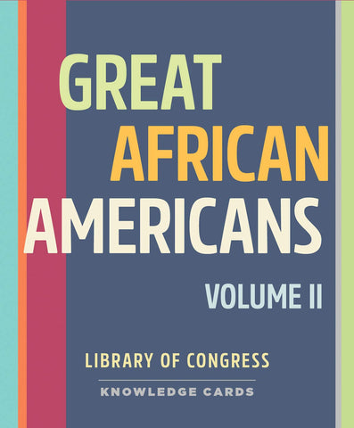 Great African Americans Volume 2 Knowledge Cards