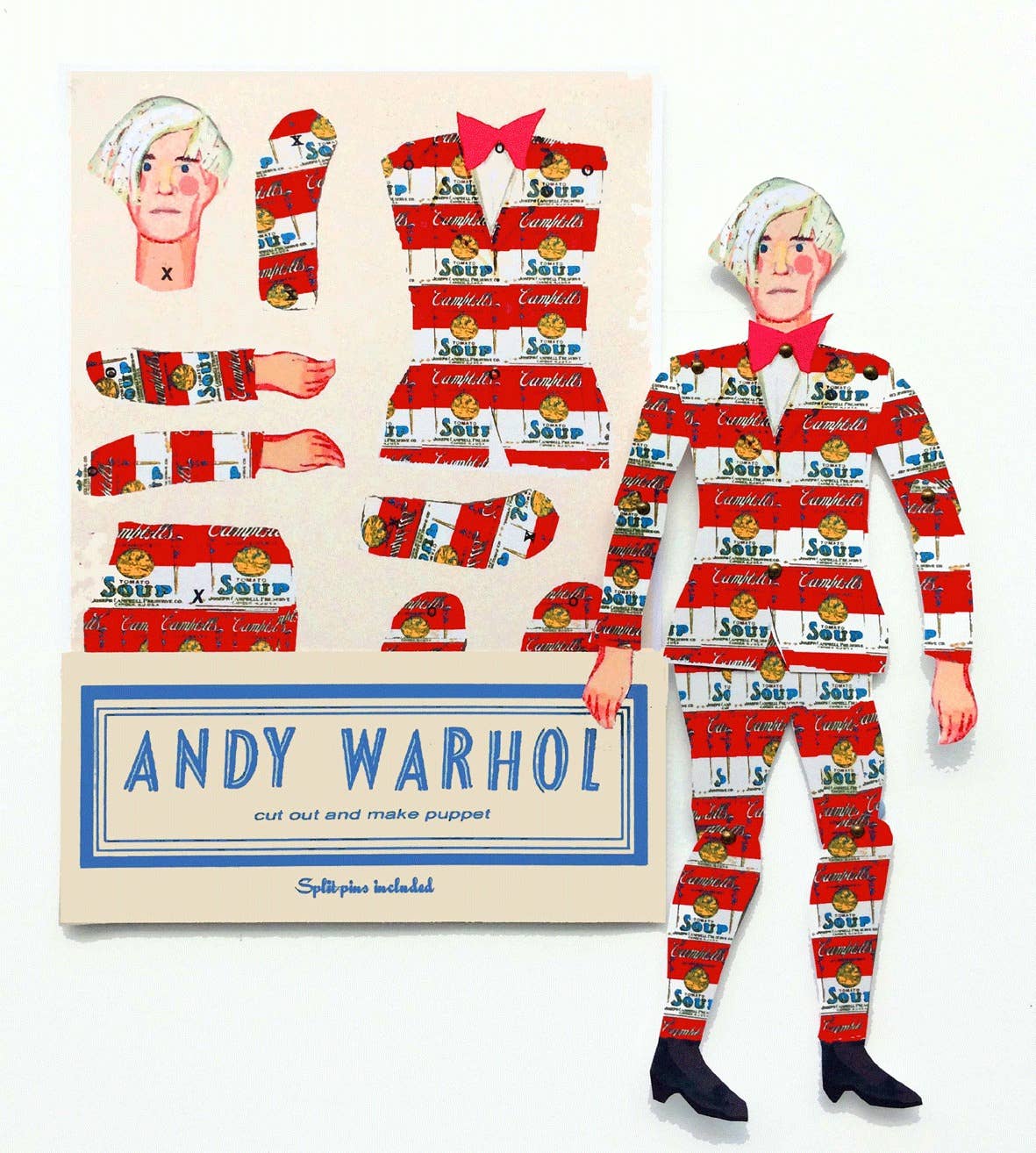 Warhol Cut and Make Puppet