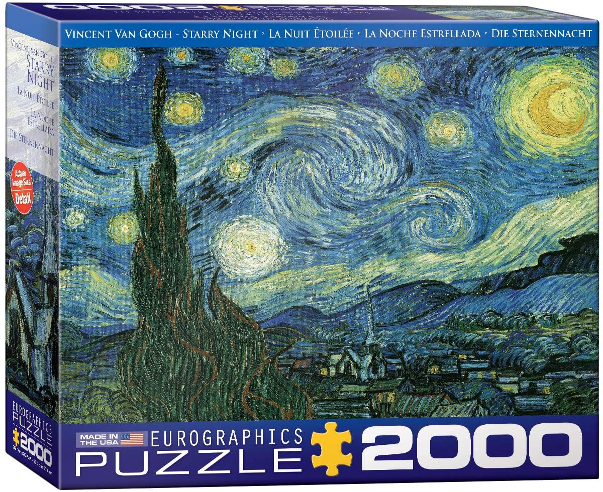 Starry Night by Vincent Van Gogh | 2000-Piece Puzzle