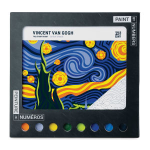 Starry Night | Today Is Art Day Famous Artworks Paint By Number Kit
