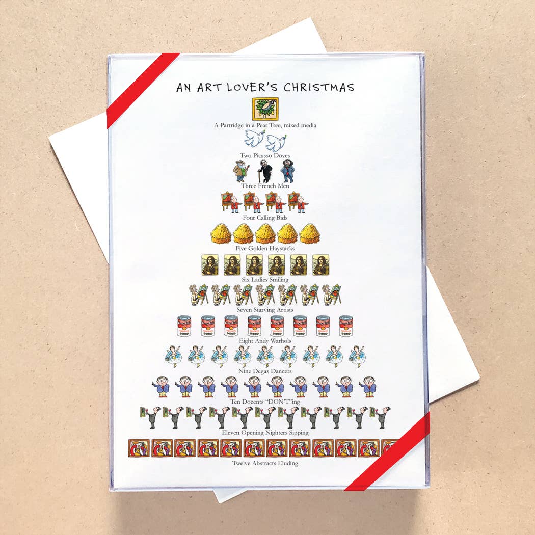 Art Lover's Christmas Boxed Notecards