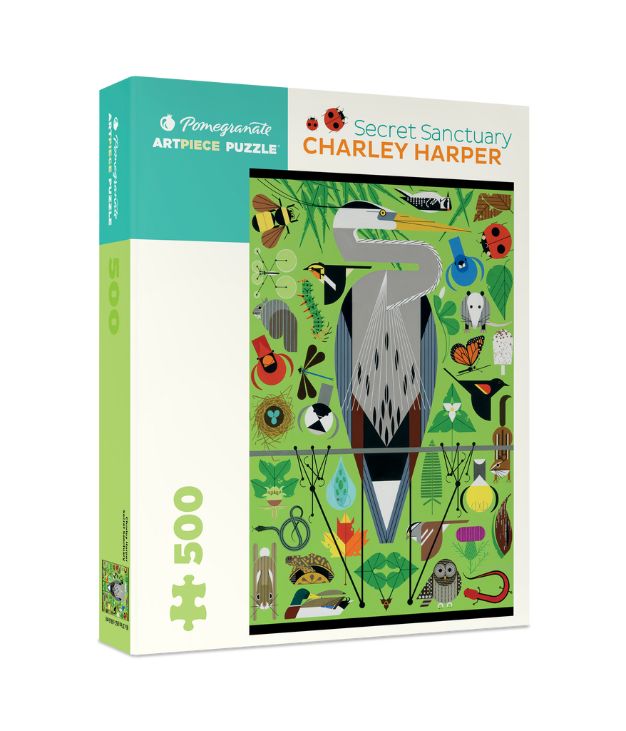 Charley Harper: Secret Sanctuary 500-piece Jigsaw Puzzle