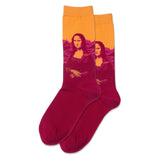 Women's Mona Lisa Pop Crew Socks