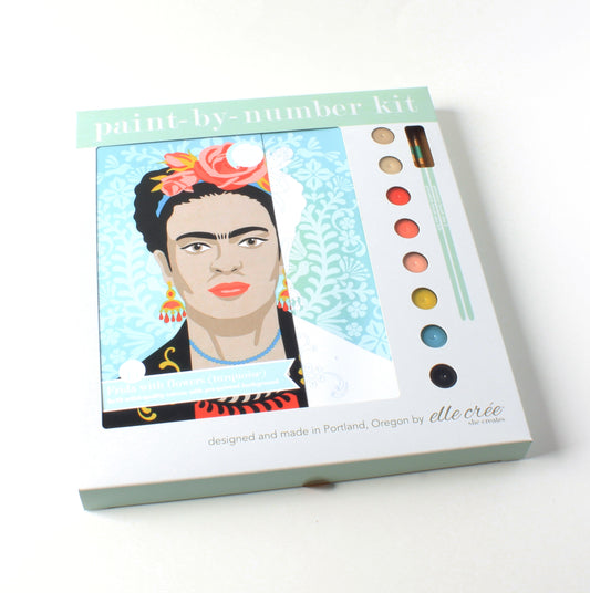 Frida with Flowers | Paint-by-Number Kit