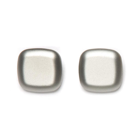 Lara Barile Clip Earrings | Silver