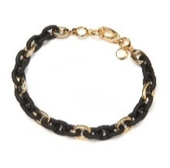 Mini Barile Bike Chain Necklace | Matte Black