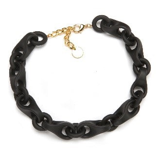 Audrey Barile Necklace | Matte Black