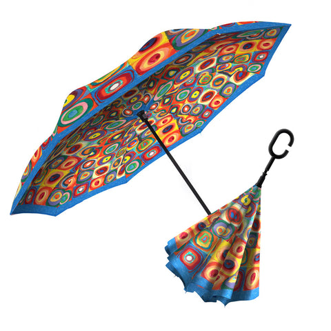 Kandinsky Circles Reverse Umbrella