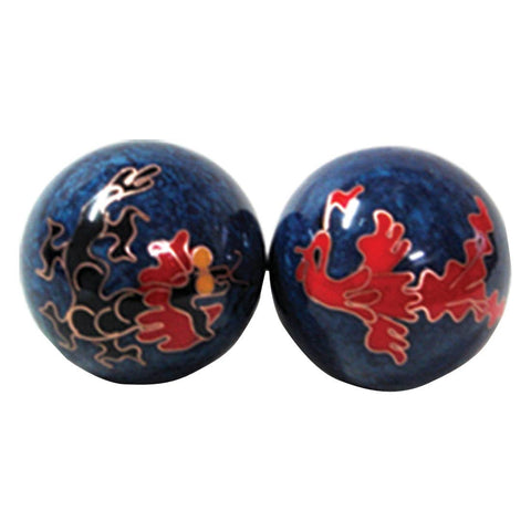 Health Balls - Cloisonne - Dragon/Phoenix