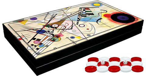 Backgammon - Kandinsky Decoupage