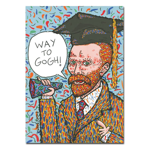 Van Gogh Graduation Card