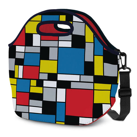 Mondrian Composition II | Lunch Tote
