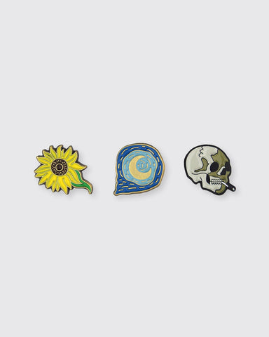Vincent van Gogh (Set of 3) • Enamel Pins