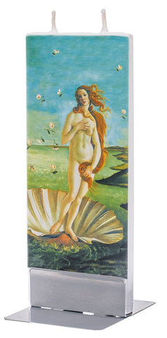 Flat Handmade Candle | Sandro Botticelli The Birth of Venus