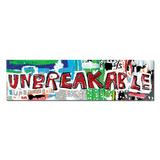 Unbreakable by Basquiat - Die-Cut Sticker
