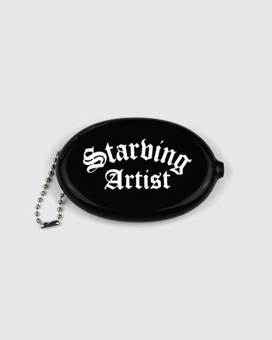 Starving Artist • Rubber Squeeze Coin Pouch Keychain