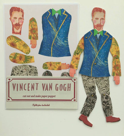 Vincent Cut and Make Puppet