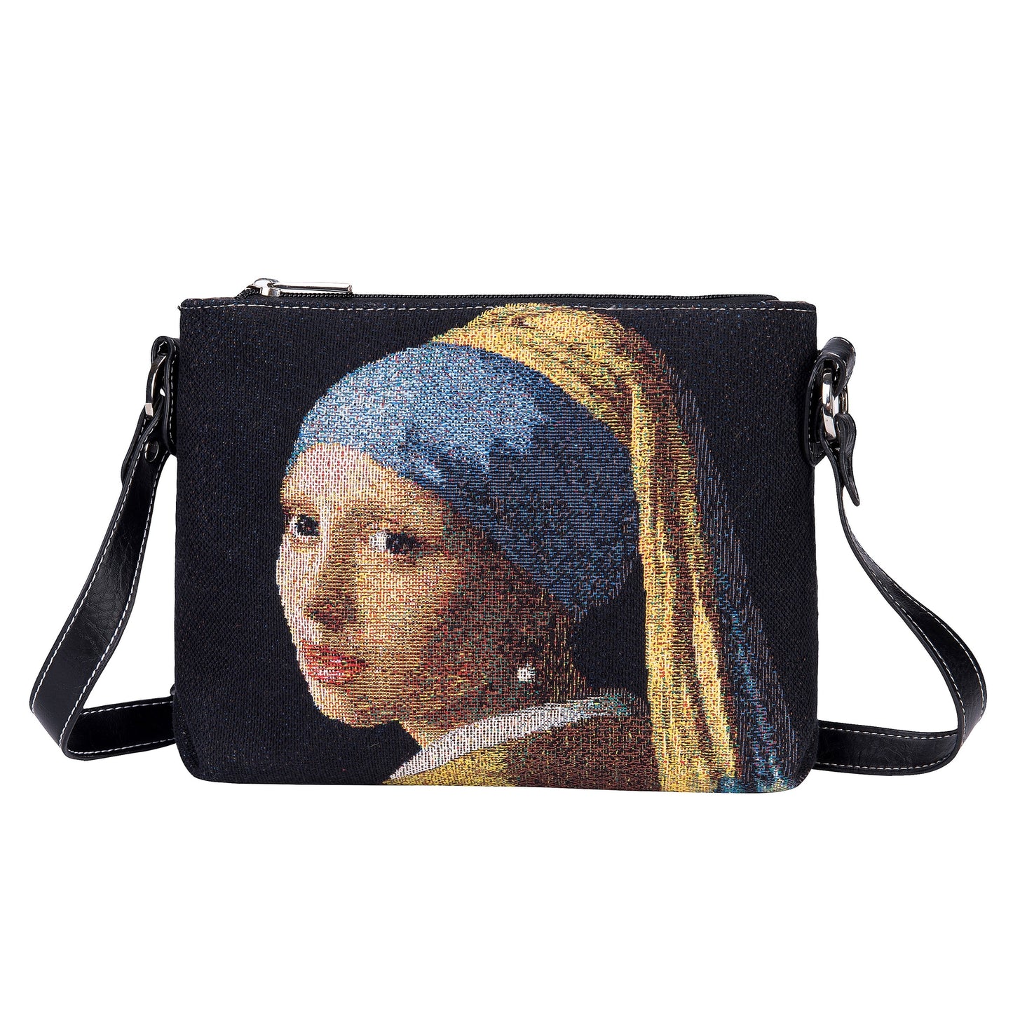 Girl with a Pearl Earring Cross Body Bag