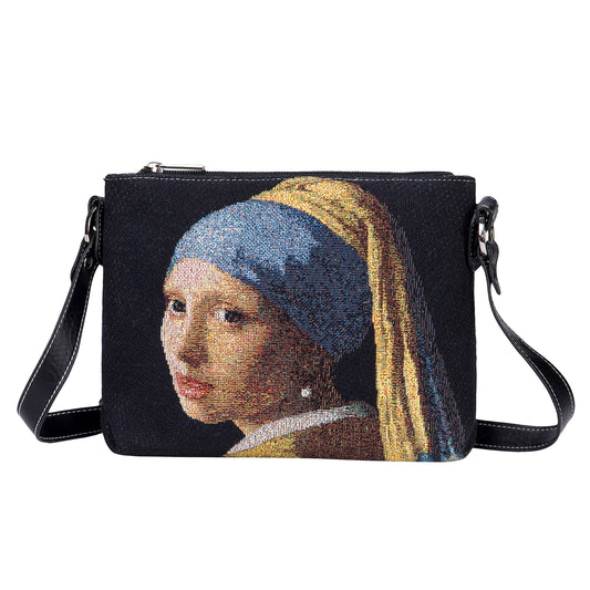 Girl with a Pearl Earring Cross Body Bag