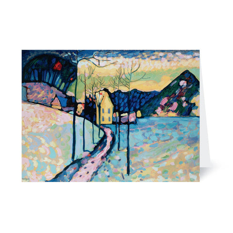 Kandinsky: Winter Landscape Holiday Cards