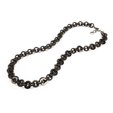 Sea Chain Necklace | Matte Black