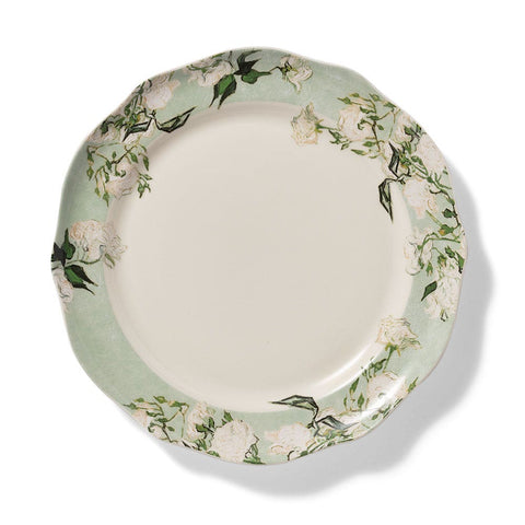 Van Gogh Rose Dinner Plate